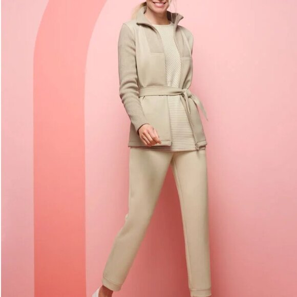 NWT Talbots AirKnit Stretch Mockneck Sweater Jacket 2X - Picture 3 of 3